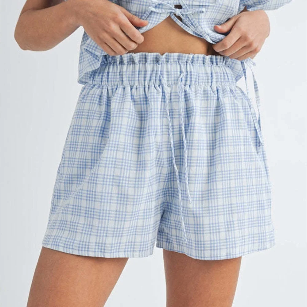 Set Puff Sleeve Top and Shorts Set - Picture 4 of 11